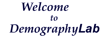 WELCOME to DEMOGRAPHYLAB