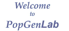 WELCOME to PopGenLab